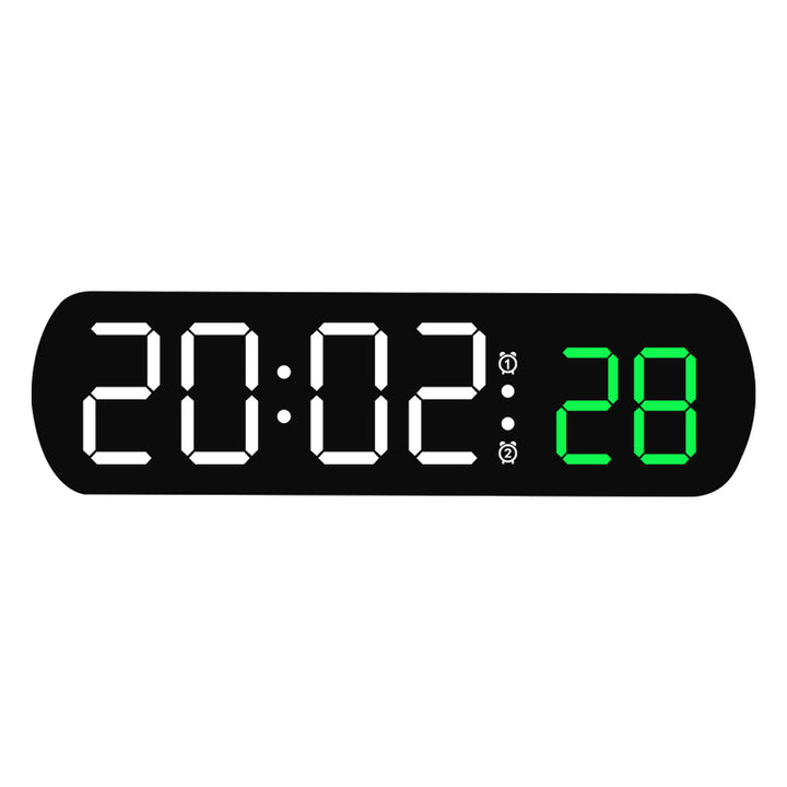 Digital radio alarm clock with multicolored LED display Kalsten