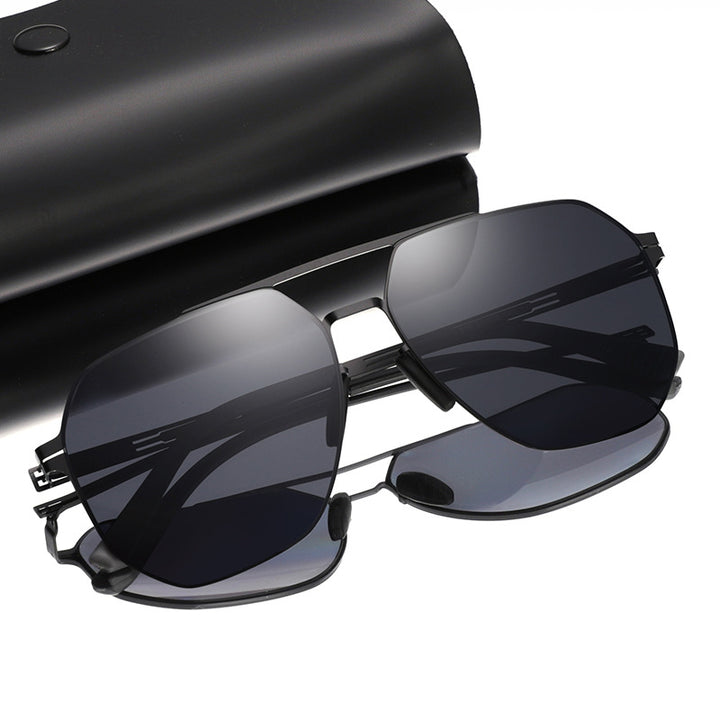 Premium Geometric Frame Sunglasses Kalsten