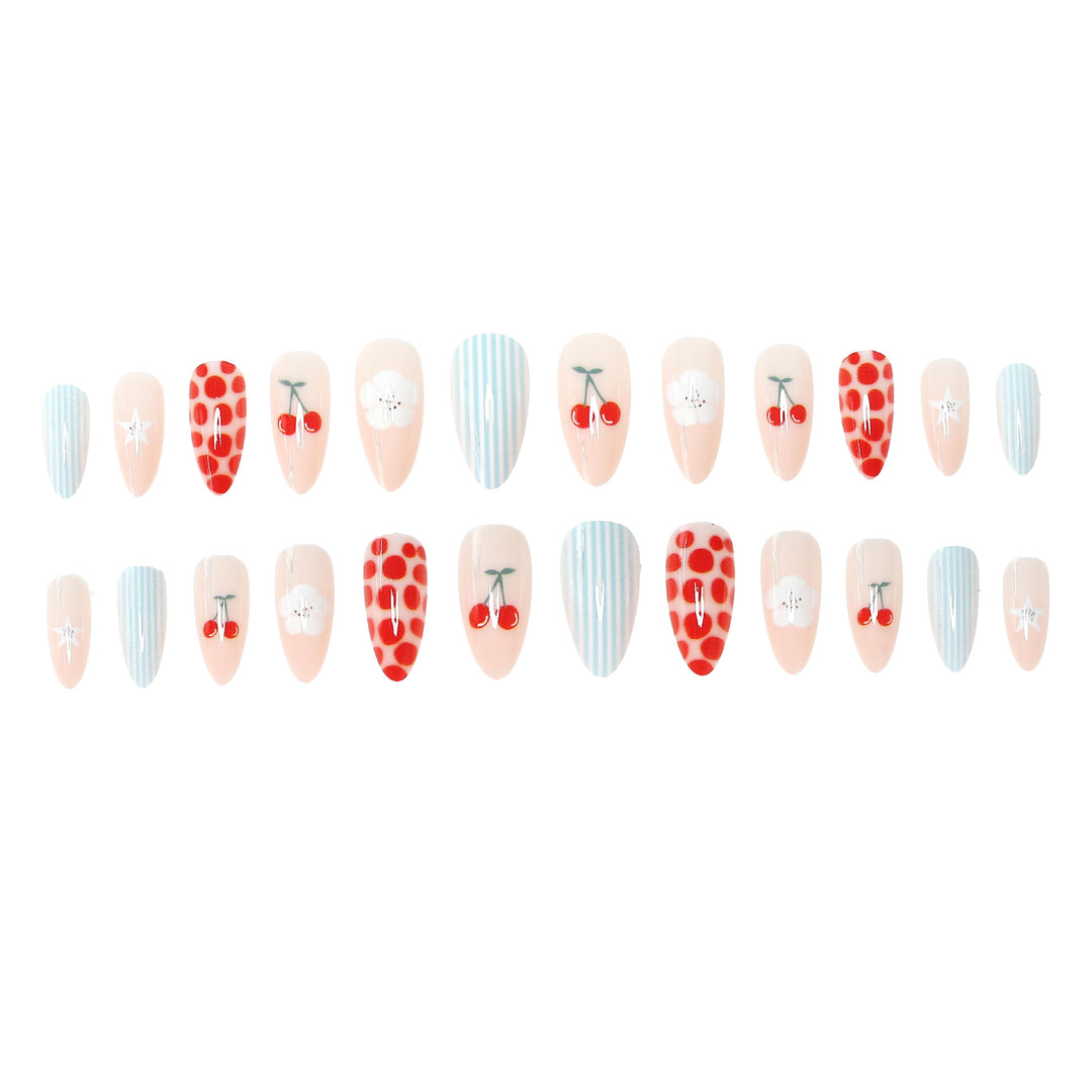 Playful Artistic Nail Design Set