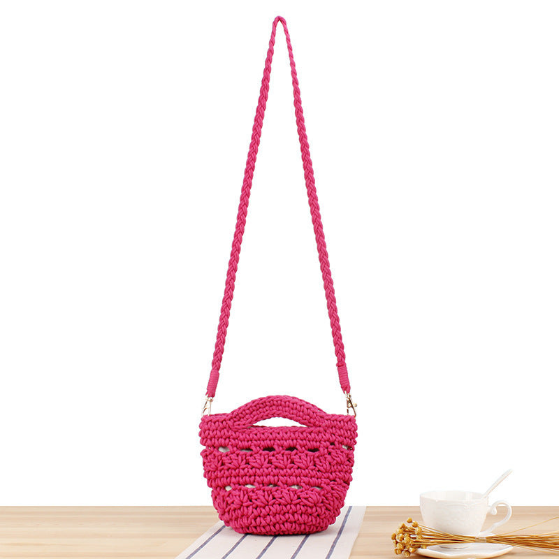 Hand-knotted shoulder bag Kalsten