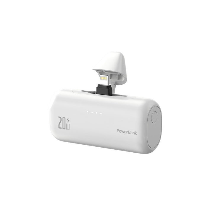 Portable power bank with integrated Lightning connector and fast charging function Kalsten