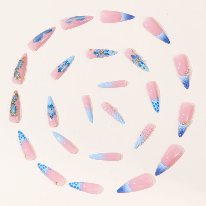 Ocean-Inspired Articulated Nail Set Kalsten
