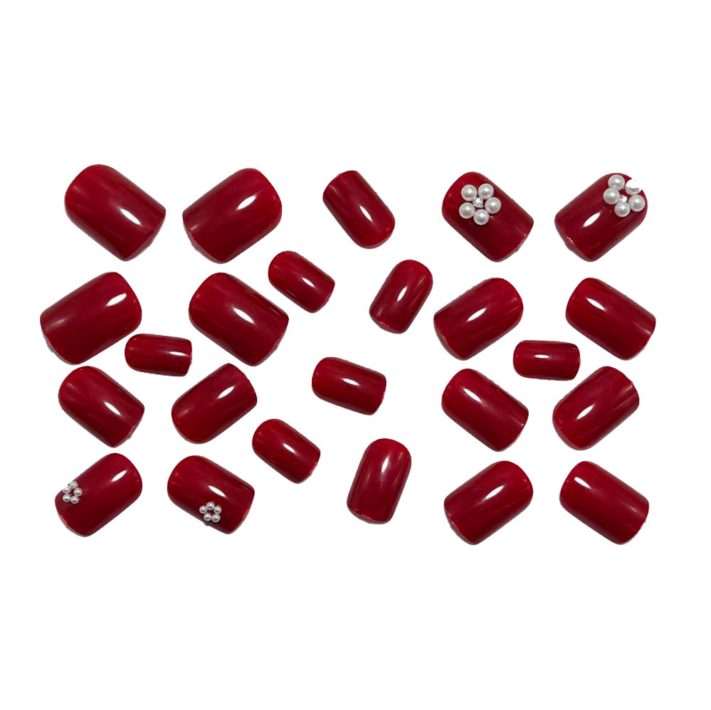 Artificial nails with glamorous decorations Kalsten