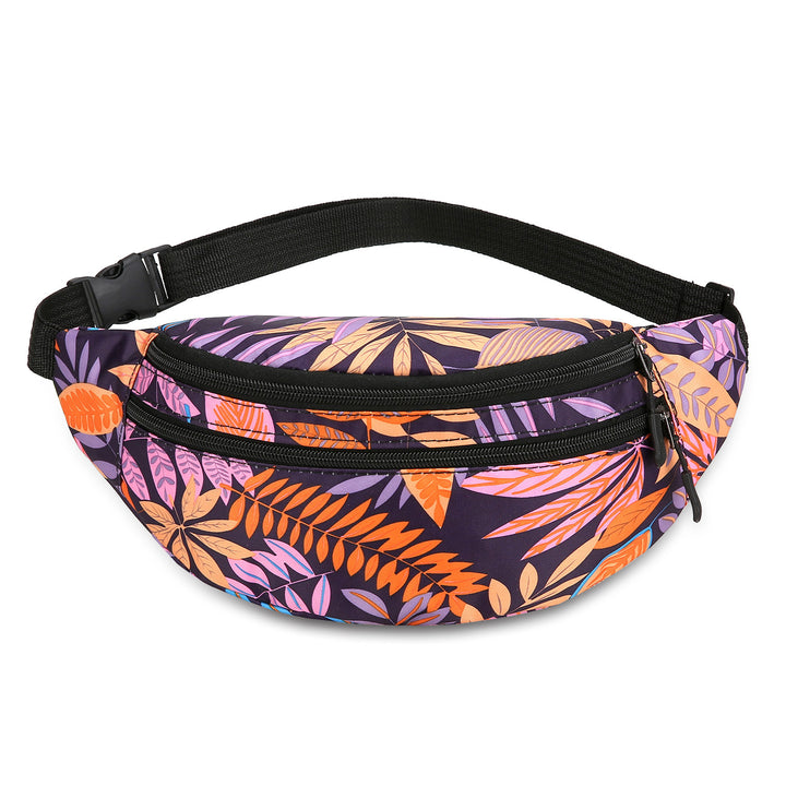 Floral Print Utility Fanny Pack Kalsten