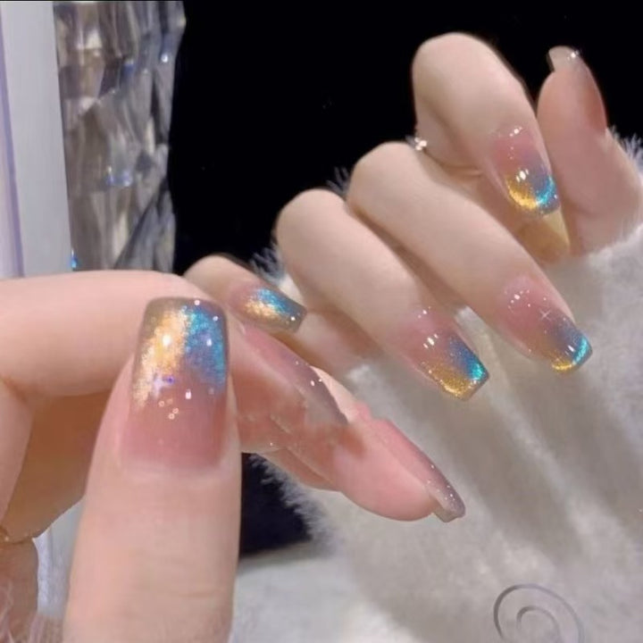 Artificial Nail Set with Modern Gradient Color Kalsten