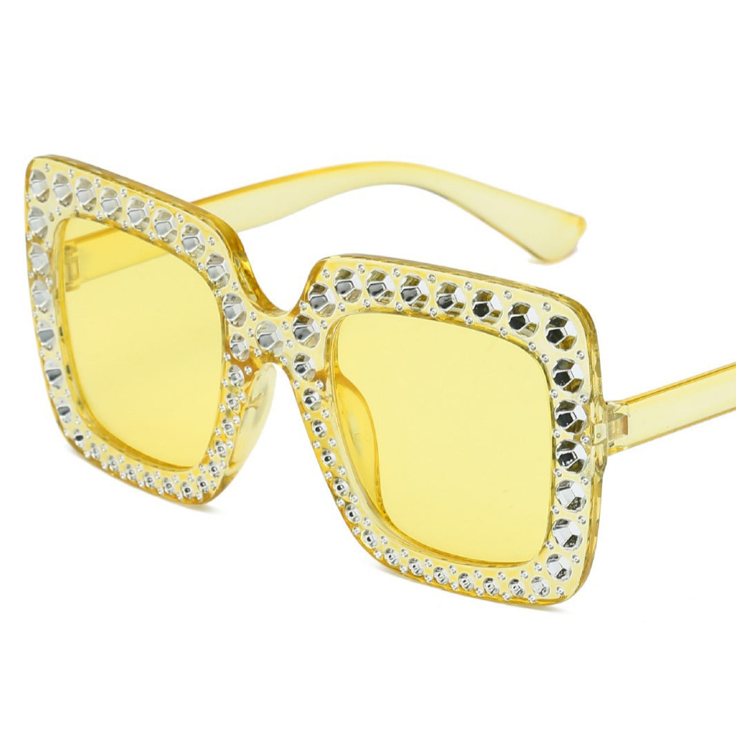 Oversized Decorative Frame Sunglasses Kalsten
