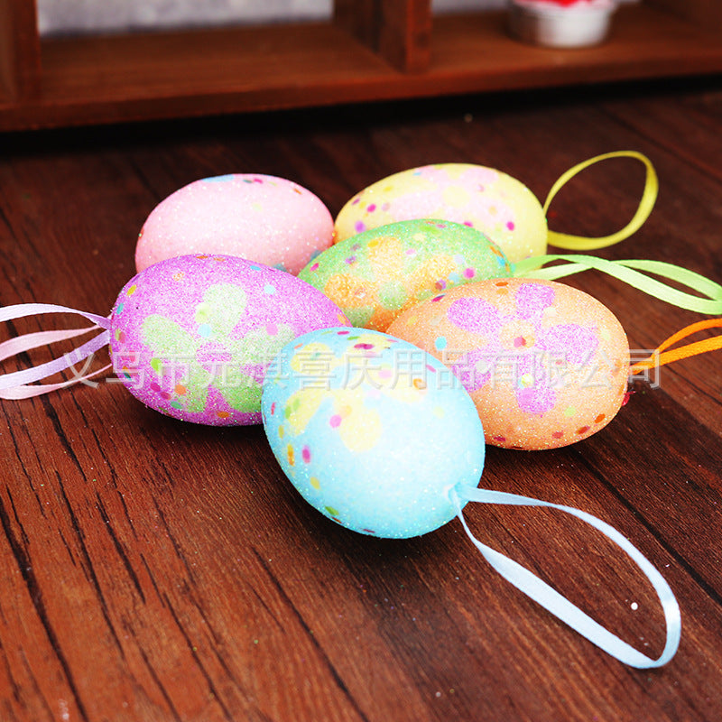 Decorative Glittered Easter Egg Ornaments Kalsten