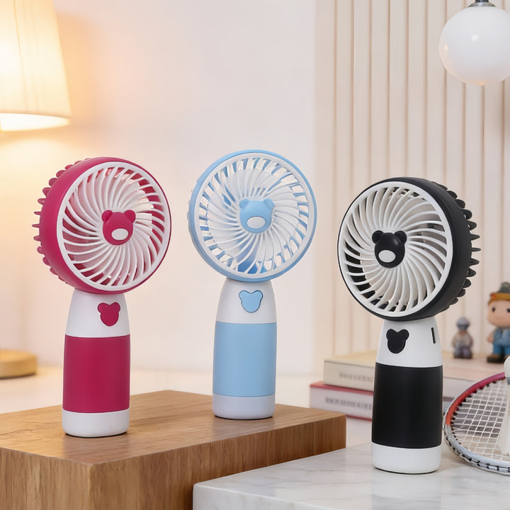 Women's portable handheld fan with joyful animal design Kalsten