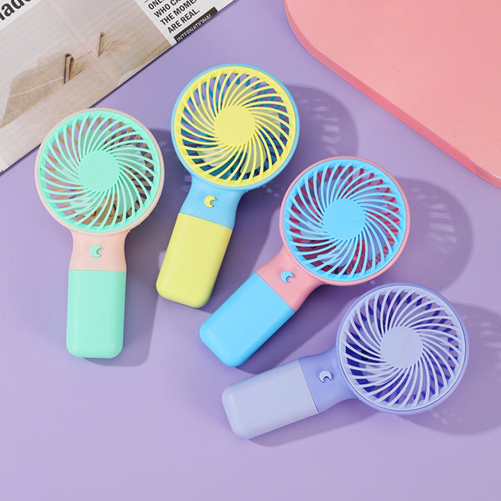Unisex Portable Mini Hand Fan with Colorful Design Kalsten