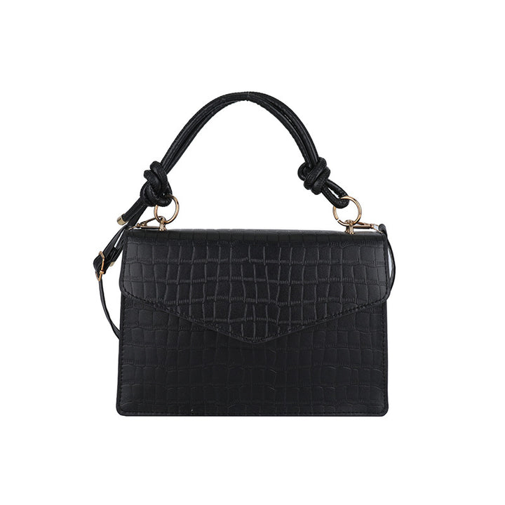 Crocodile-Embossed Handcrafted Crossbody Bag Kalsten