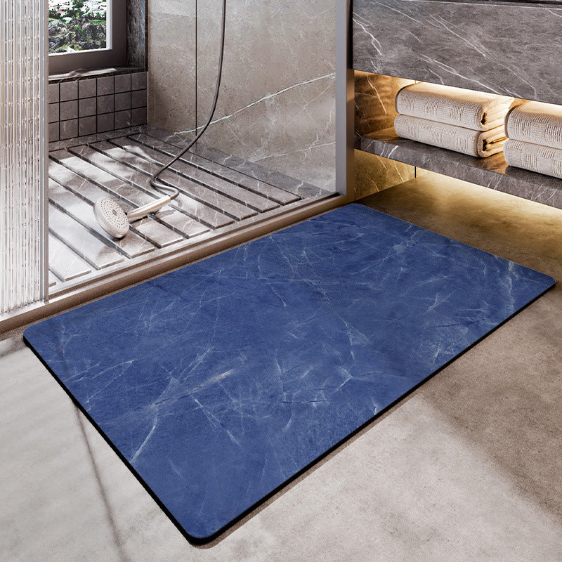 Unisex Marble Pattern Bath Mat Kalsten