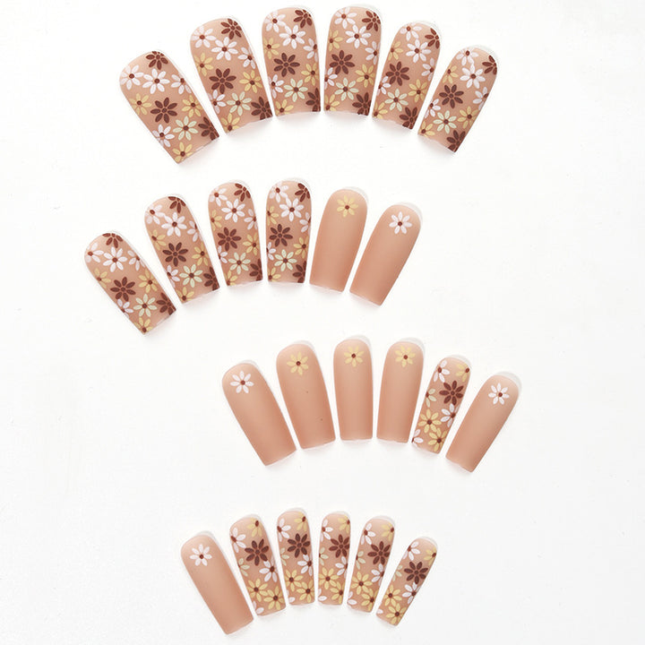 Floral Art Gel Press-On Nail Tips Kalsten