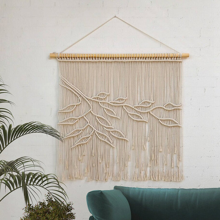 Woven Macrame Wall Art Decor Kalsten