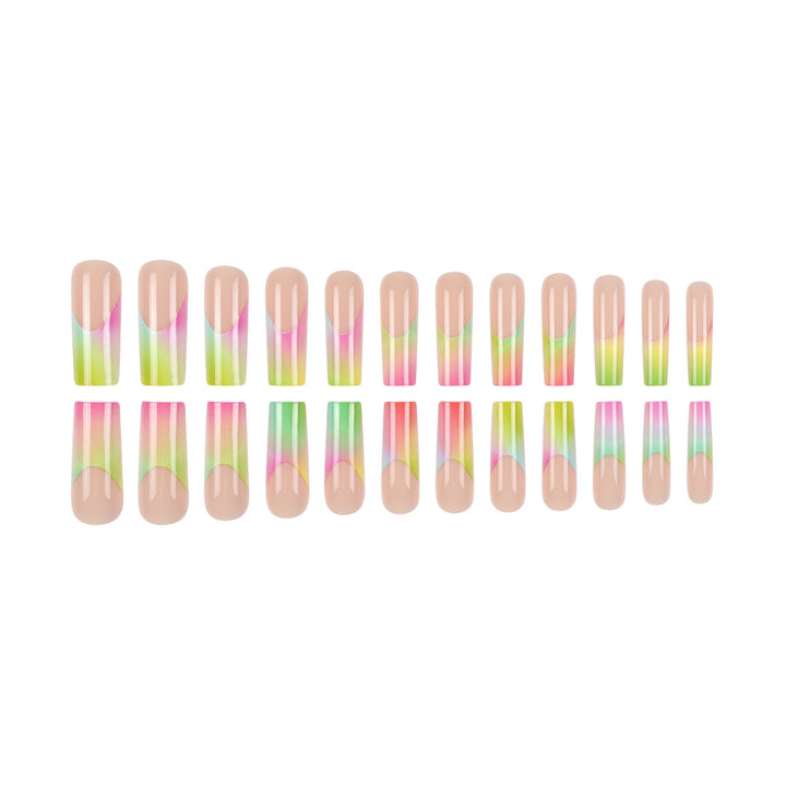 Long Ombre Press-On Nails Kalsten