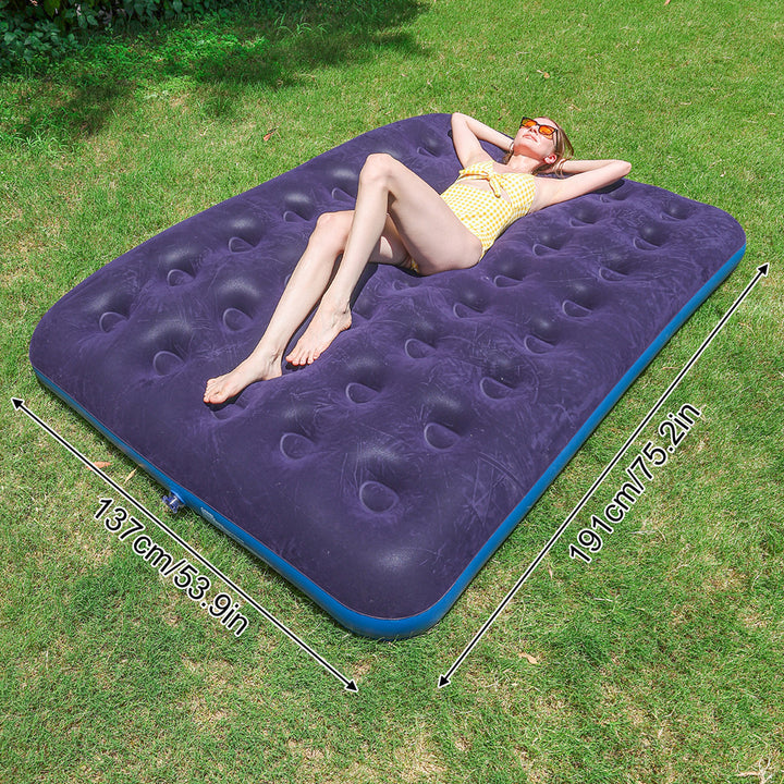 Women's Comfortable Inflatable Lounge Chair with Soft Surface Material Kalsten