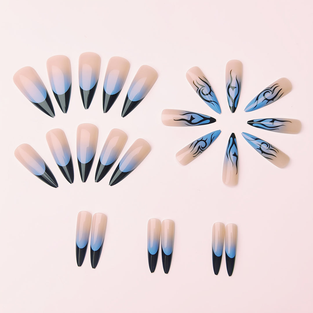Stiletto Nail Art Design