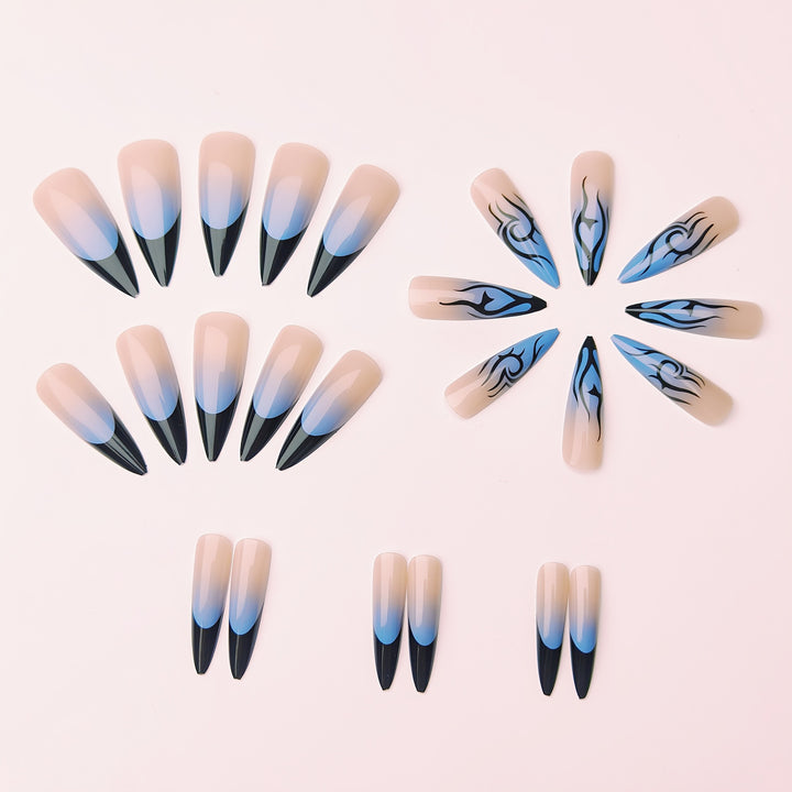 Stiletto Nail Art Design