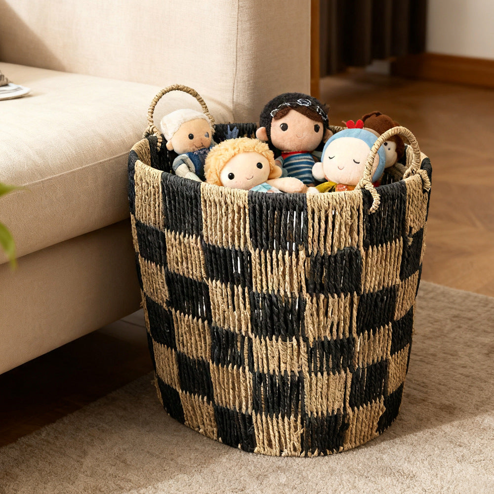 Handwoven storage basket Kalsten