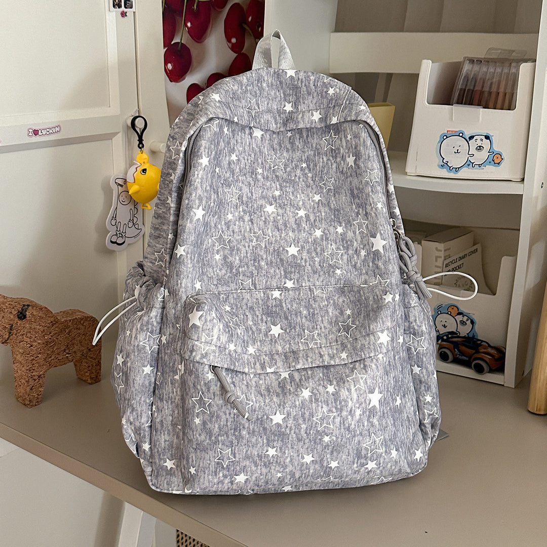 Stylish Star-Embellished Backpack Kalsten