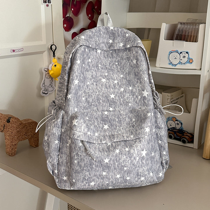 Stylish Star-Embellished Backpack Kalsten