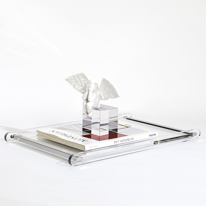 Elegant Acrylic Serving Tray
