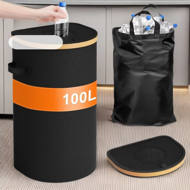 Waste separation container with practical lid and large volume Kalsten