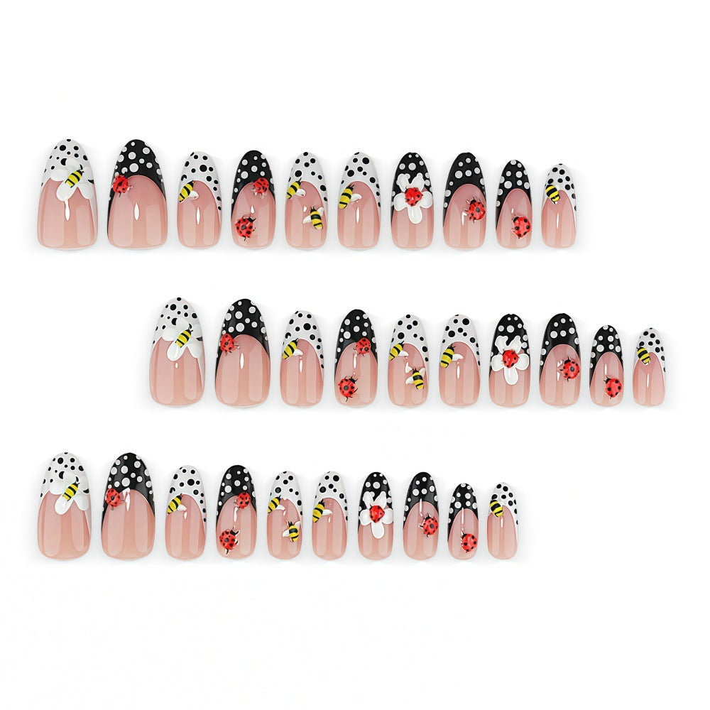 Artificial nails with cheerful animal motifs Kalsten