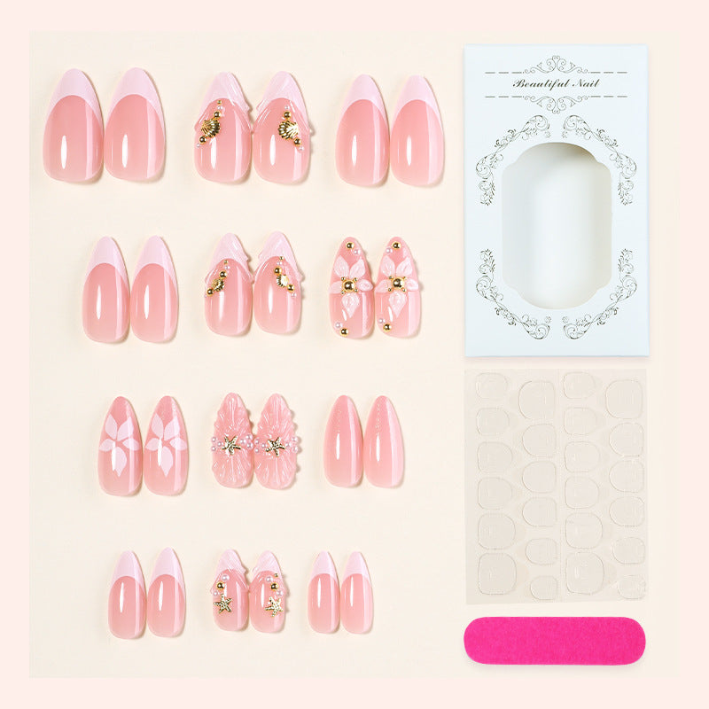 Premium Decorative Press-On Nail Set Kalsten