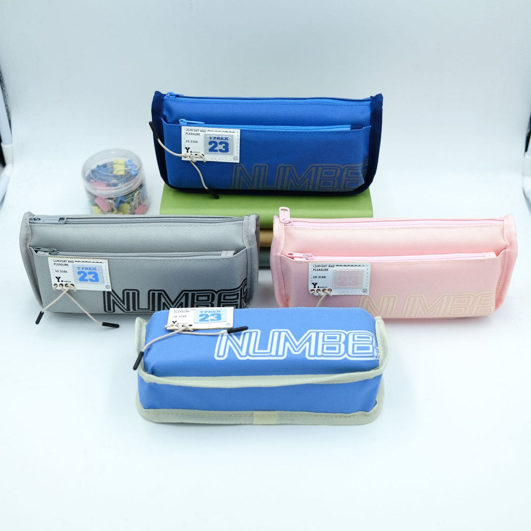 Functional Zippered Pencil Case