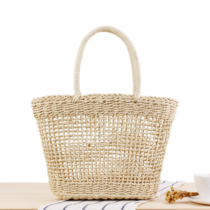 Handmade woven basket bag in Scandinavian style Kalsten
