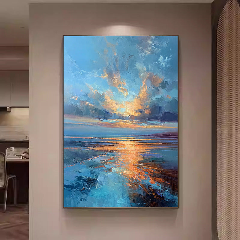 Abstract Seascape Canvas Artwork