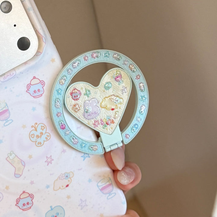 Heart-shaped Smartphone Finger Holder Kalsten