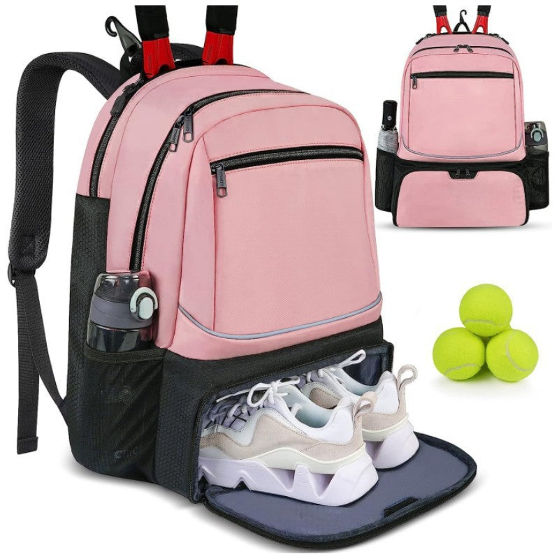 Sports backpack with shoe compartment and water bottle holder Kalsten