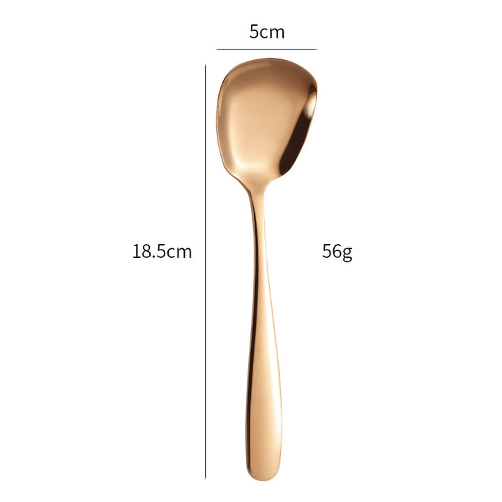 Elegant dessert spoon with ergonomic design Kalsten