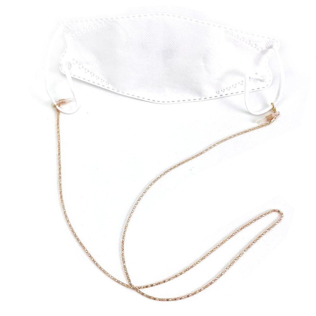 Chic Crystal-Accented Eyewear Chain Kalsten