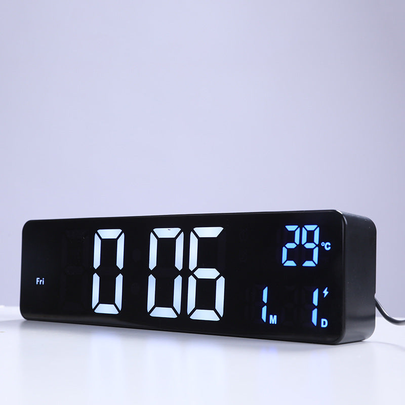 Digital alarm clock with temperature and date display Kalsten