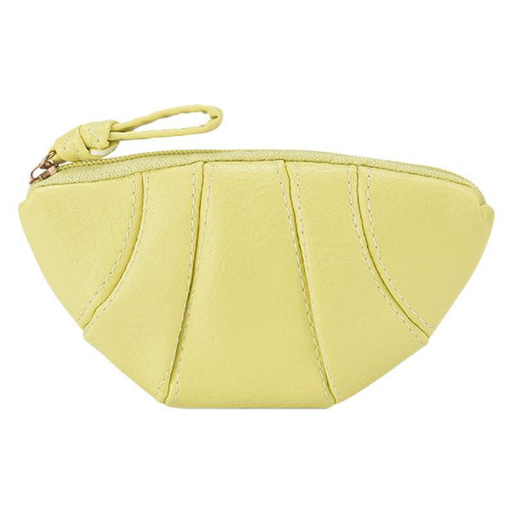 Leather Zip Coin Purse Kalsten