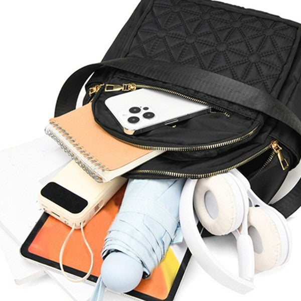 Versatile Quilted Backpack Kalsten