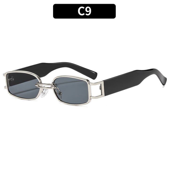 Stylish Rectangular Frame Glasses