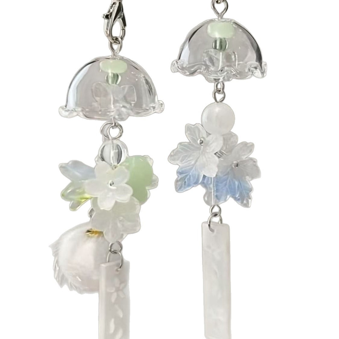 Decorative Floral Charm Keychain Kalsten