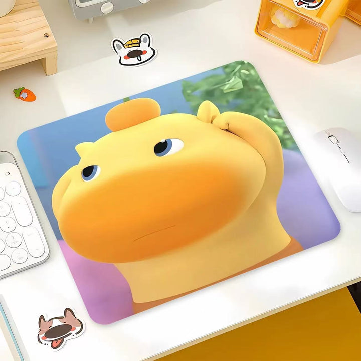 Cartoon-Themed Gaming Mouse Pad