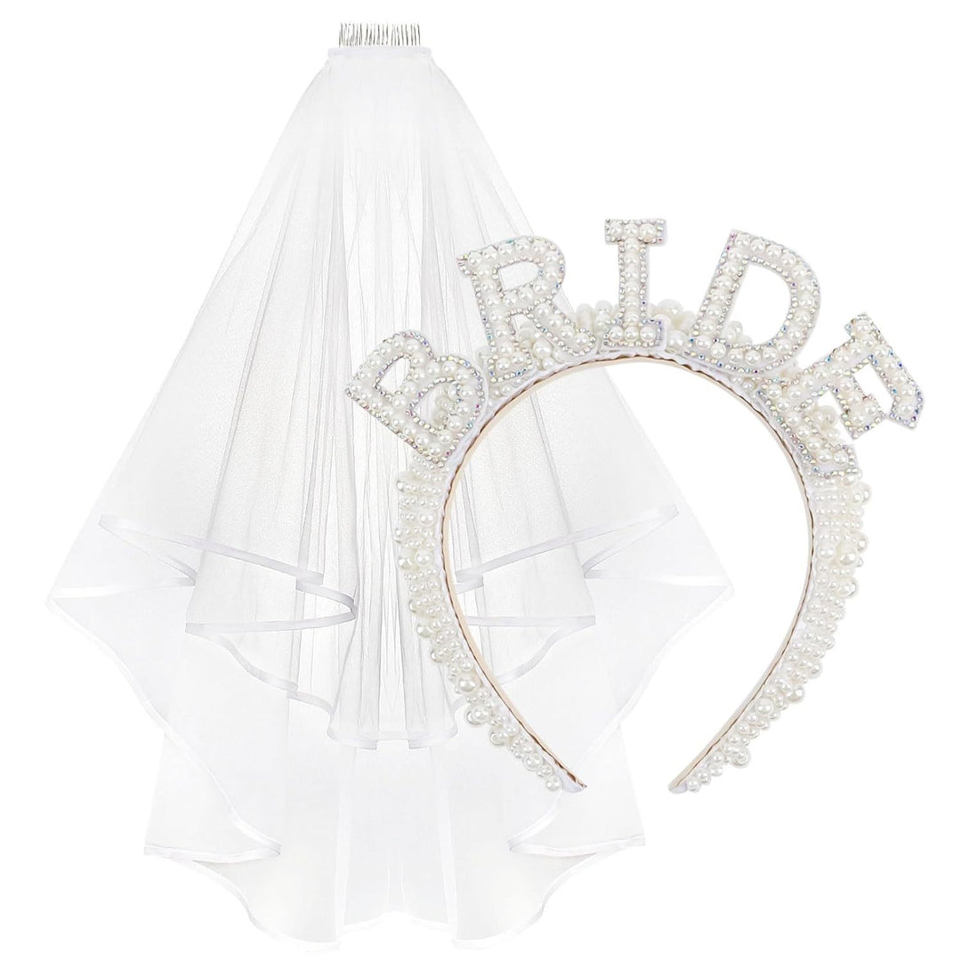 Women's Bridal Satin Ribbon with Sparkling Crystals Kalsten