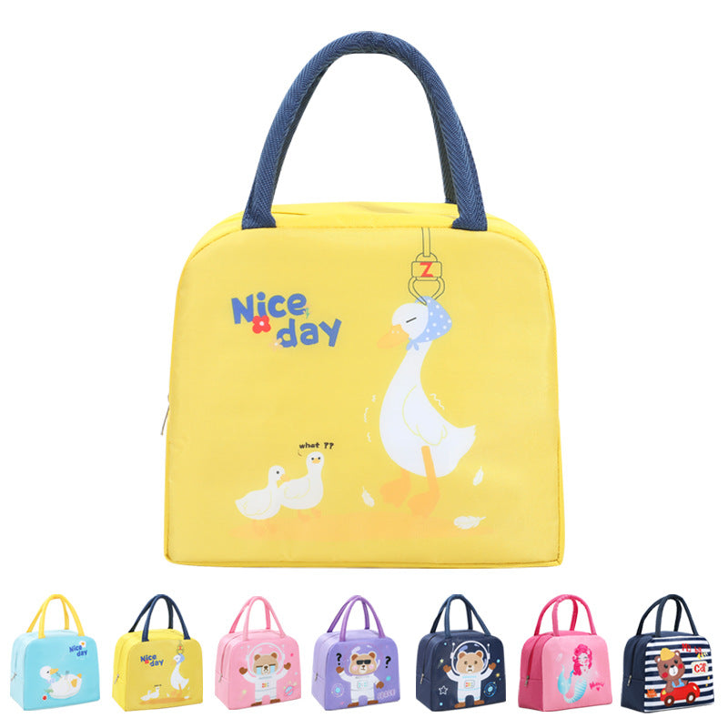 Playful Mermaid-Themed Lunch Bag
