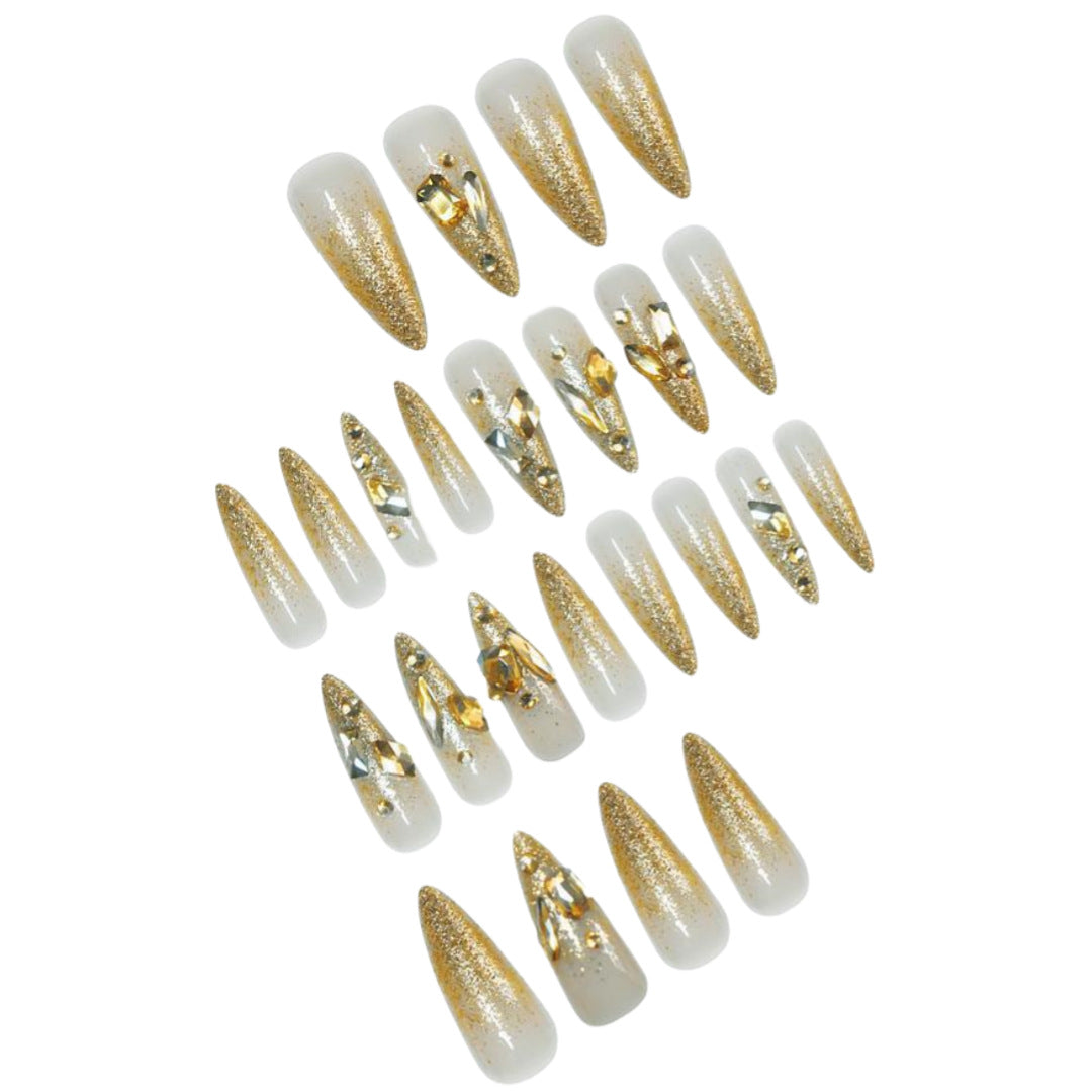 Glamorous Stiletto Press-On Nail Extensions Kalsten