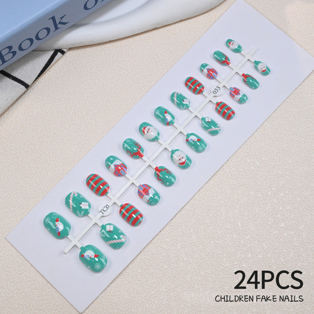 Children's Fun-Themed Press-On Nail Set Kalsten
