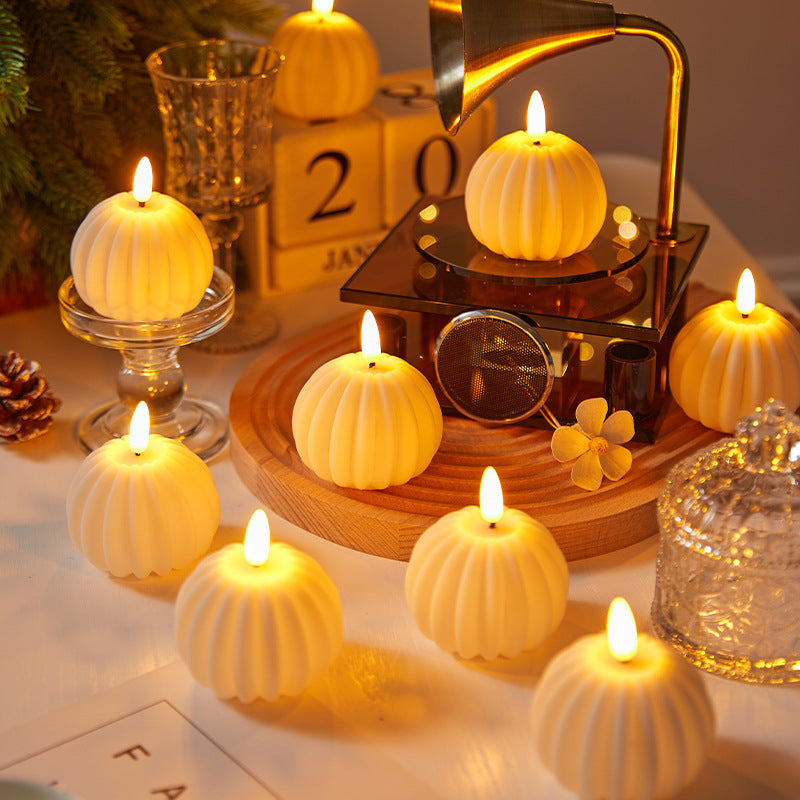 Elegant LED Tea Lights with Curved Design Kalsten