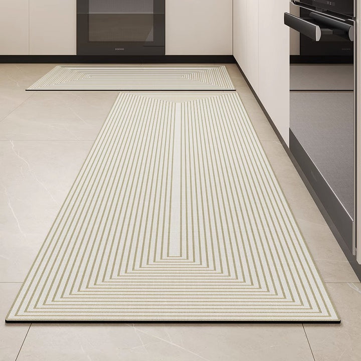 Abstract Line Art Non-Slip Kitchen Mat Kalsten