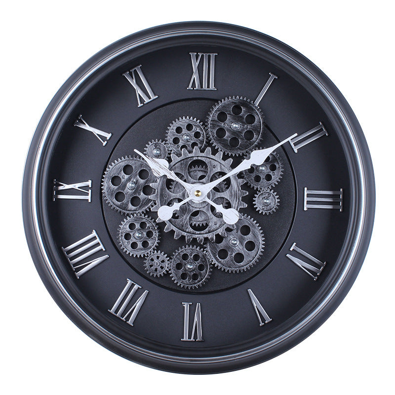 Wall clock with modern mechanical design Kalsten