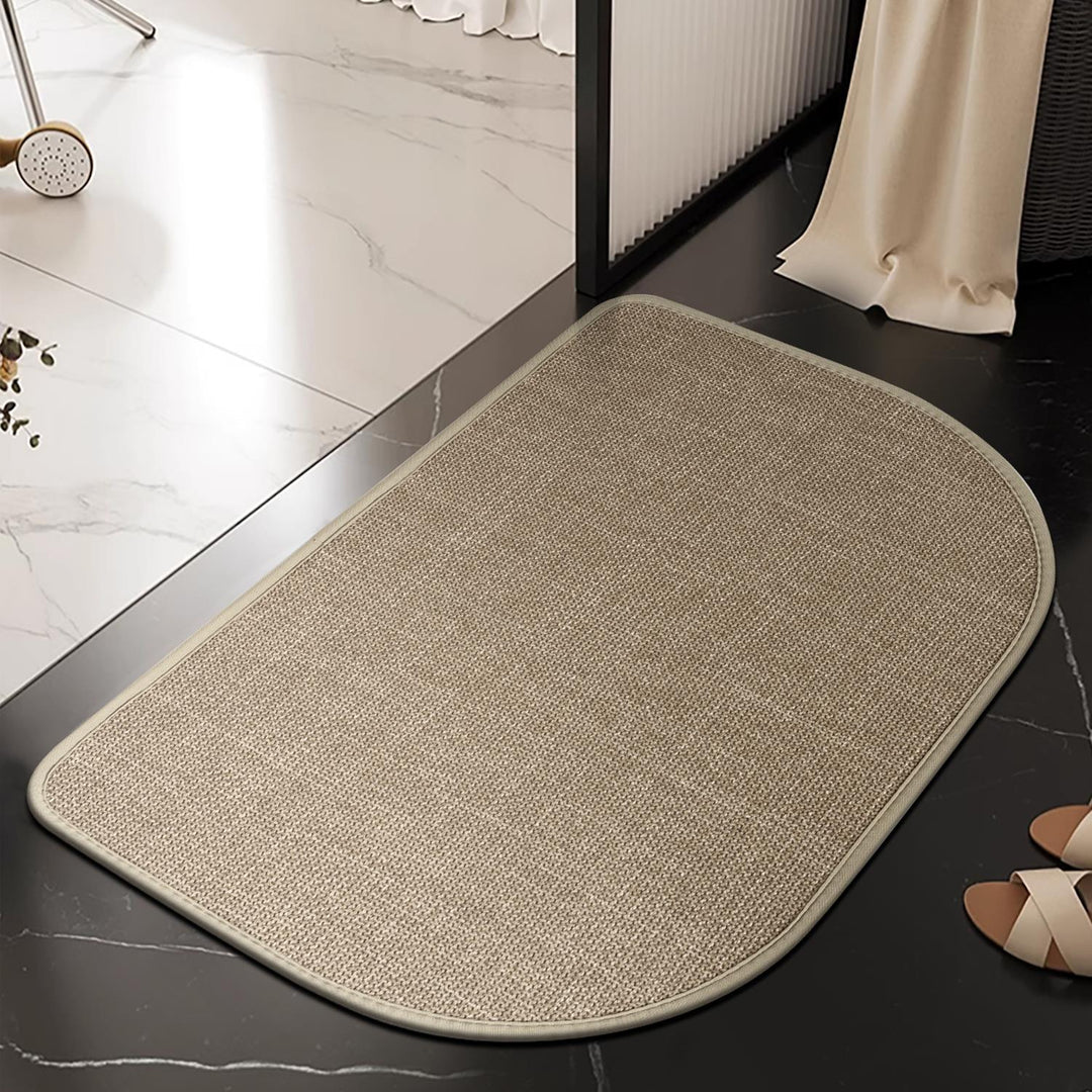 Elegant Textured Kitchen Mat Kalsten