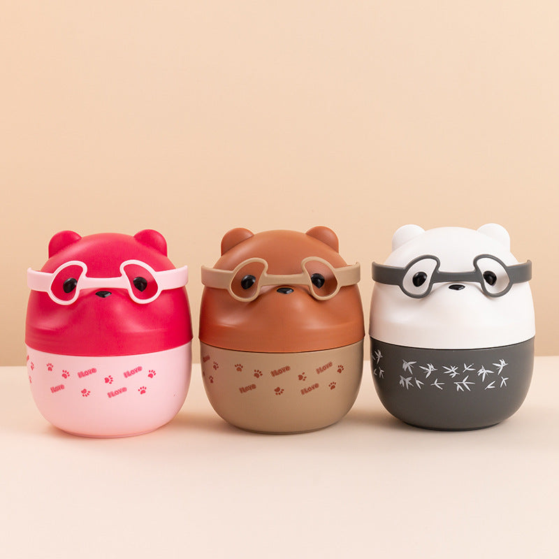 Bear-Themed Food Storage Container